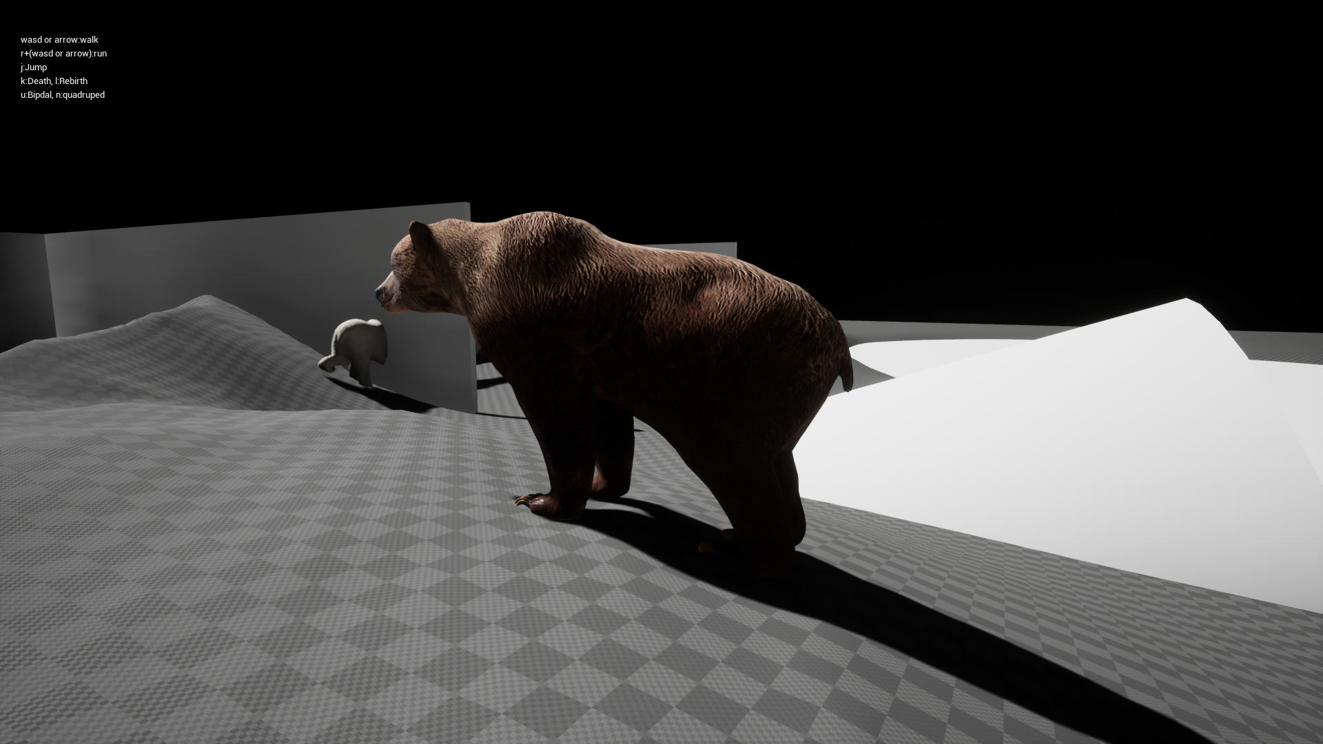 Bears pack 虚幻4 UE4 愚蠢 搞笑 憨憨 鬼畜 北极熊 动画 角色插图1