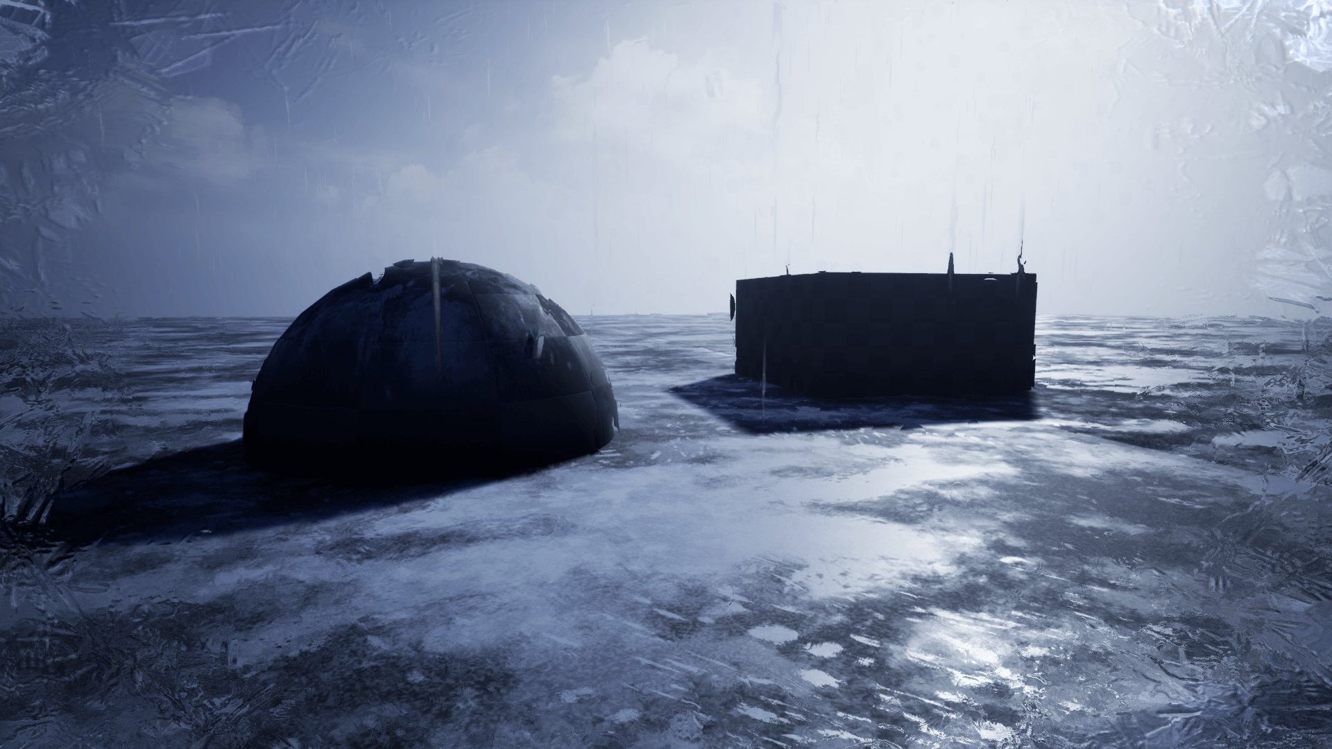 角色镜头动态天气雨水雷电结冰蓝图 虚幻4 ue4 Dynamic Weather插图1
