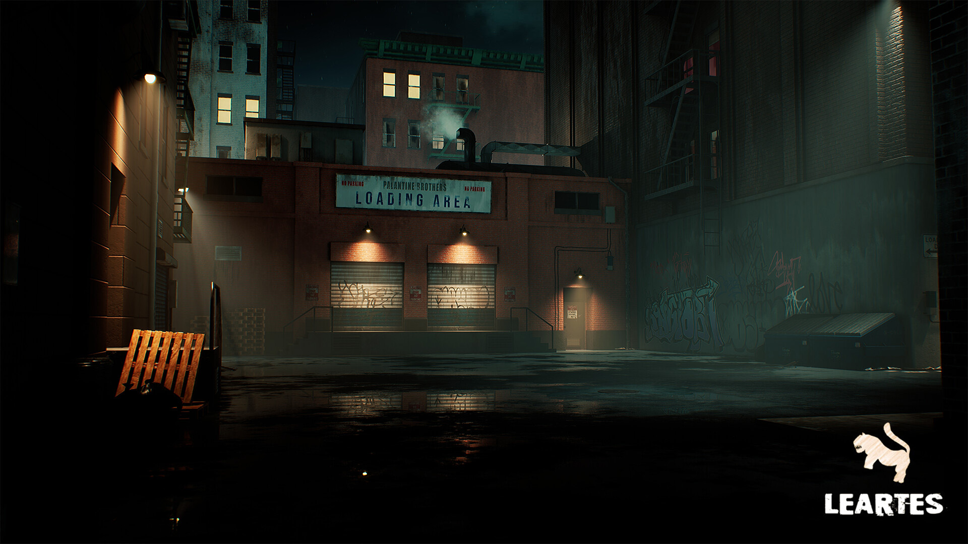 复古 纽约 街道 场景 虚幻4 UE4 1970 s New York City Alley插图3