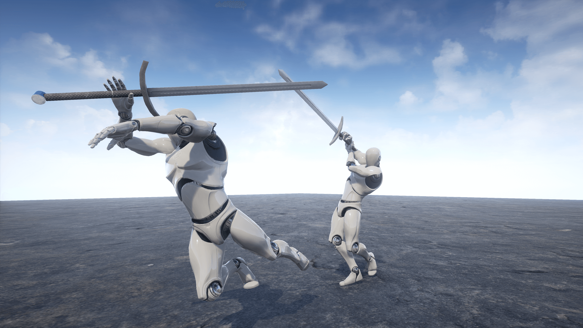 双手剑 大剑 劈砍 动画 素材 虚幻4 UE4 Two Handed Sword插图2