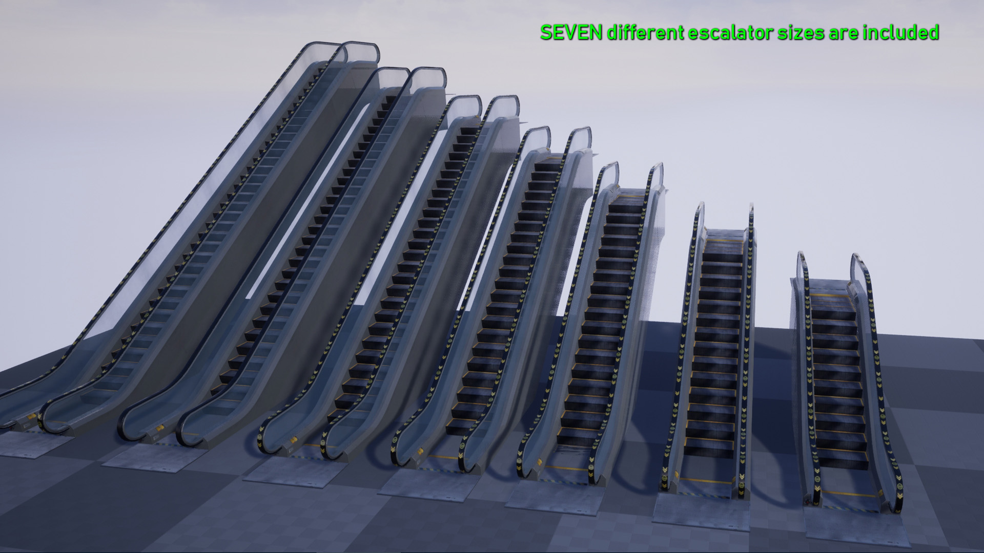 自动扶梯人行道蓝图 虚幻4 ue4 Escalators and Moving Walkways