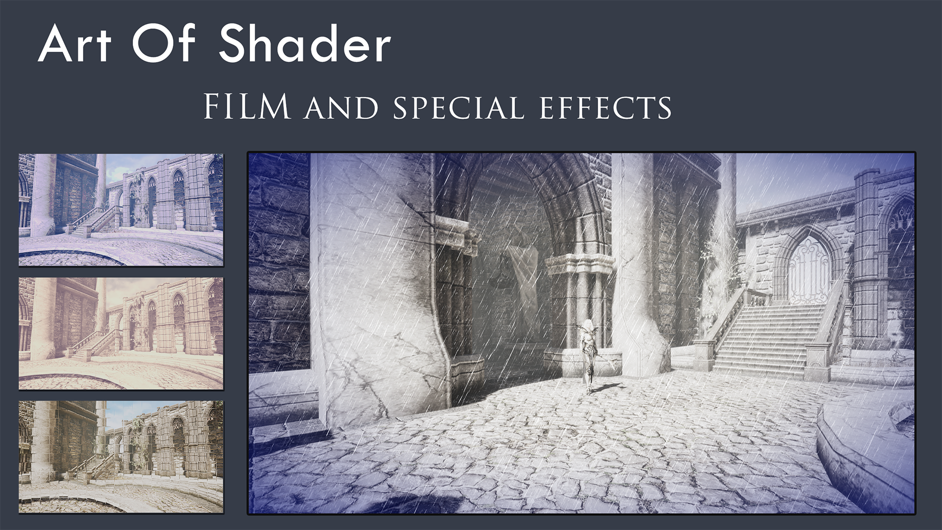 影视动画过场后处理滤镜游戏特效 虚幻4 ue4 Art of Shader Film And Special Effects