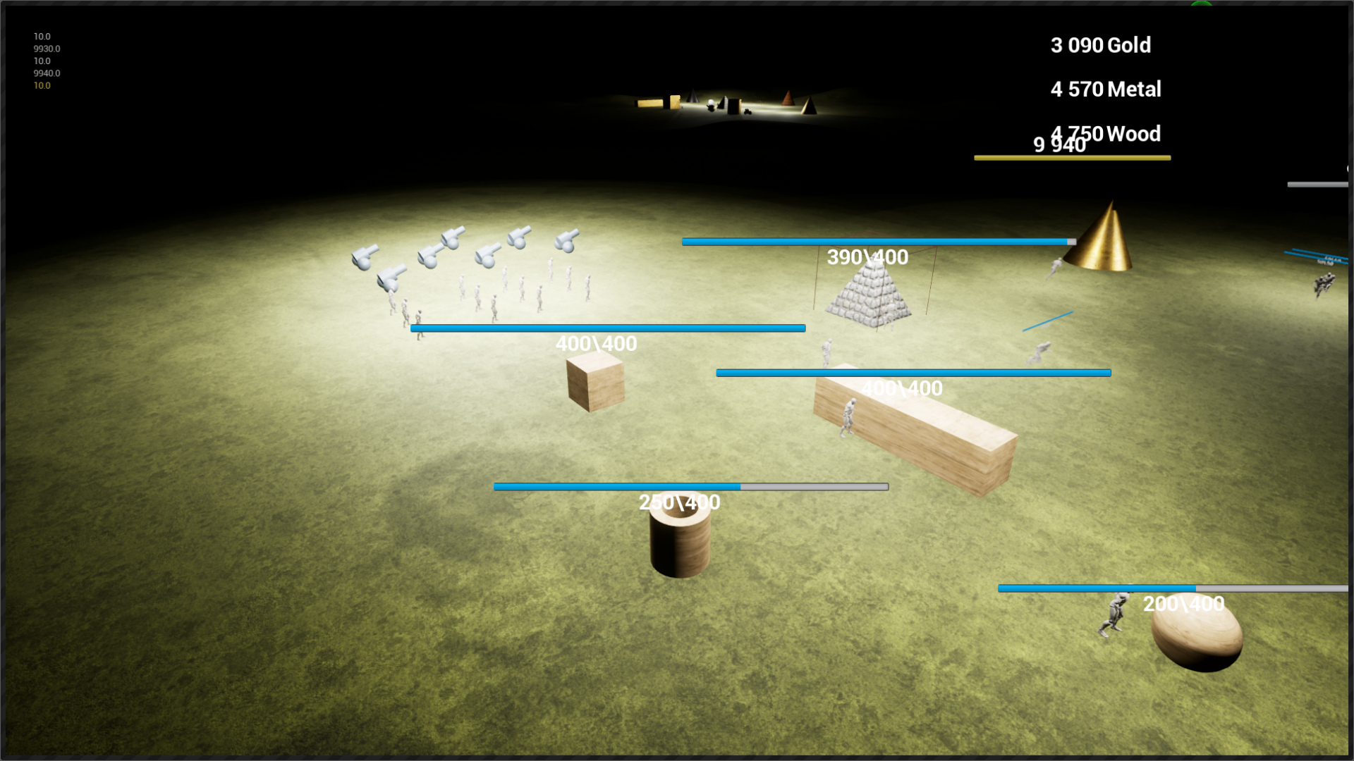 即时战略 游戏 蓝图 工具 模板 虚幻4 UE4 RTS Kit插图1