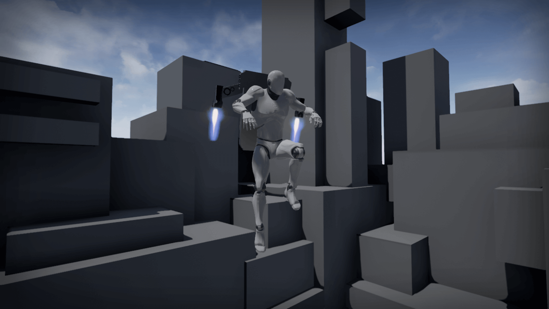 喷气 飞行 背包 蓝图 系统 虚幻4 UE4 Jetpack Blueprint System插图2