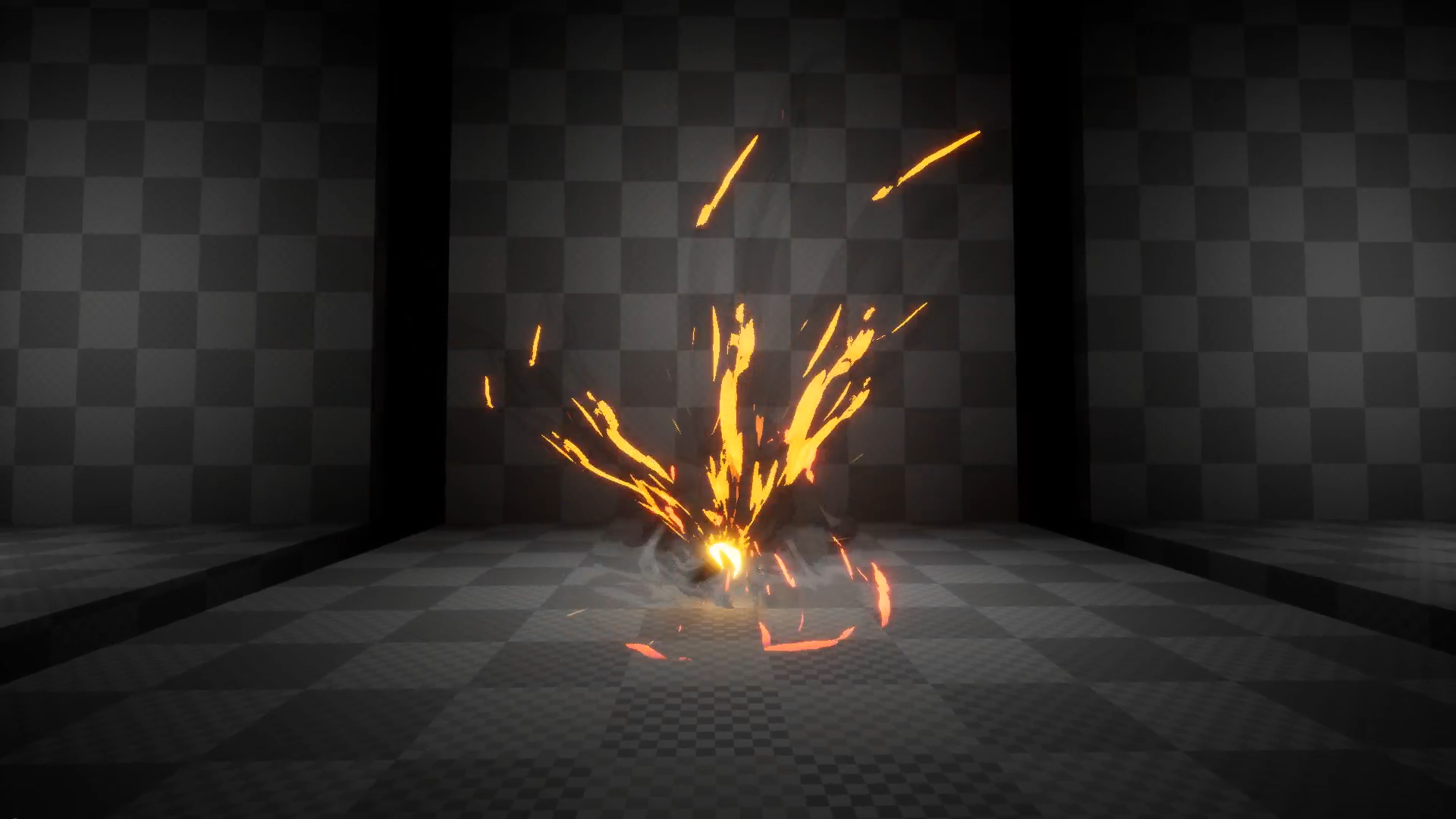 火焰 火光 能量 特效 粒子 虚幻4 UE4 Fire Energy VFX Pack