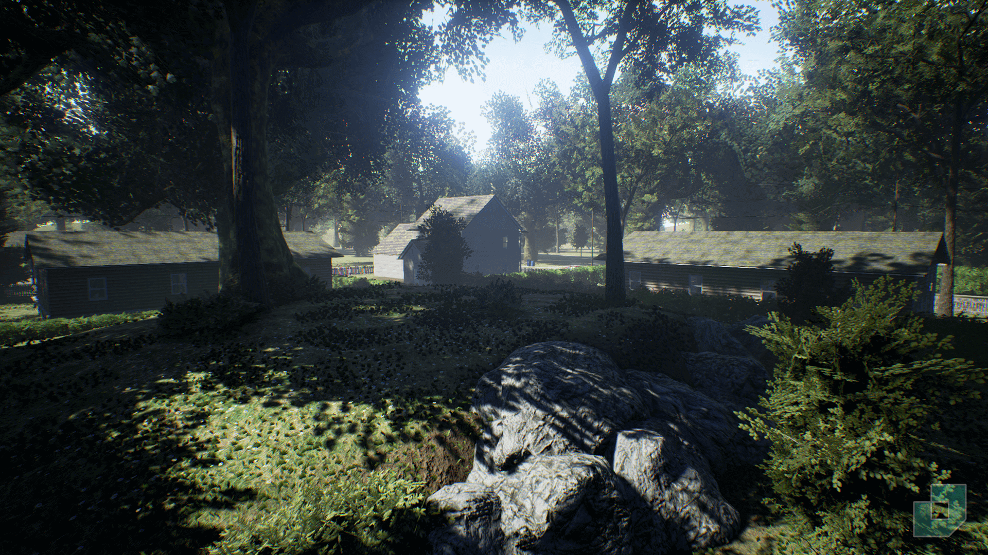 Modular Neighborhood Pack 虚幻4 UE4 模块化 美国 街区 场景插图2