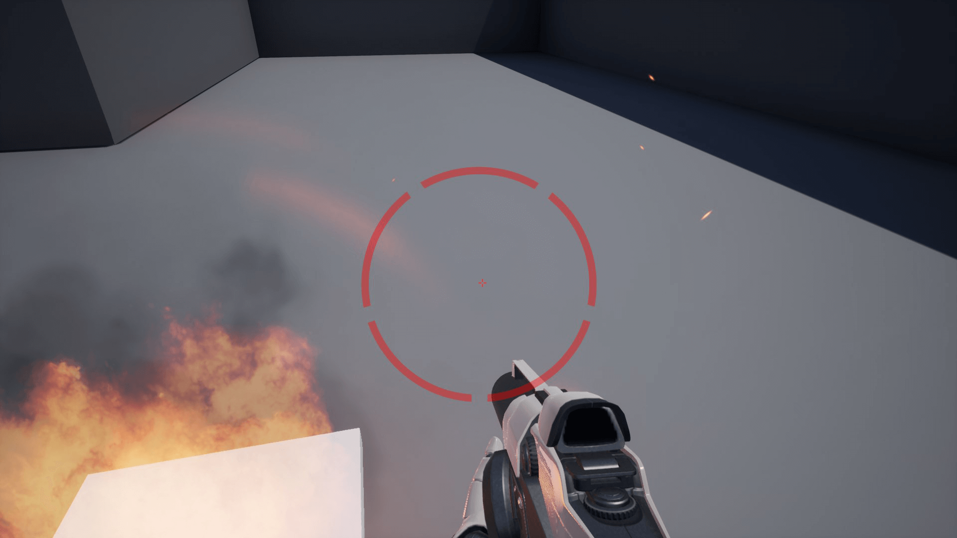 伤害 危险 指示 蓝图 UI 虚幻4 UE4 circle damage indicator插图2