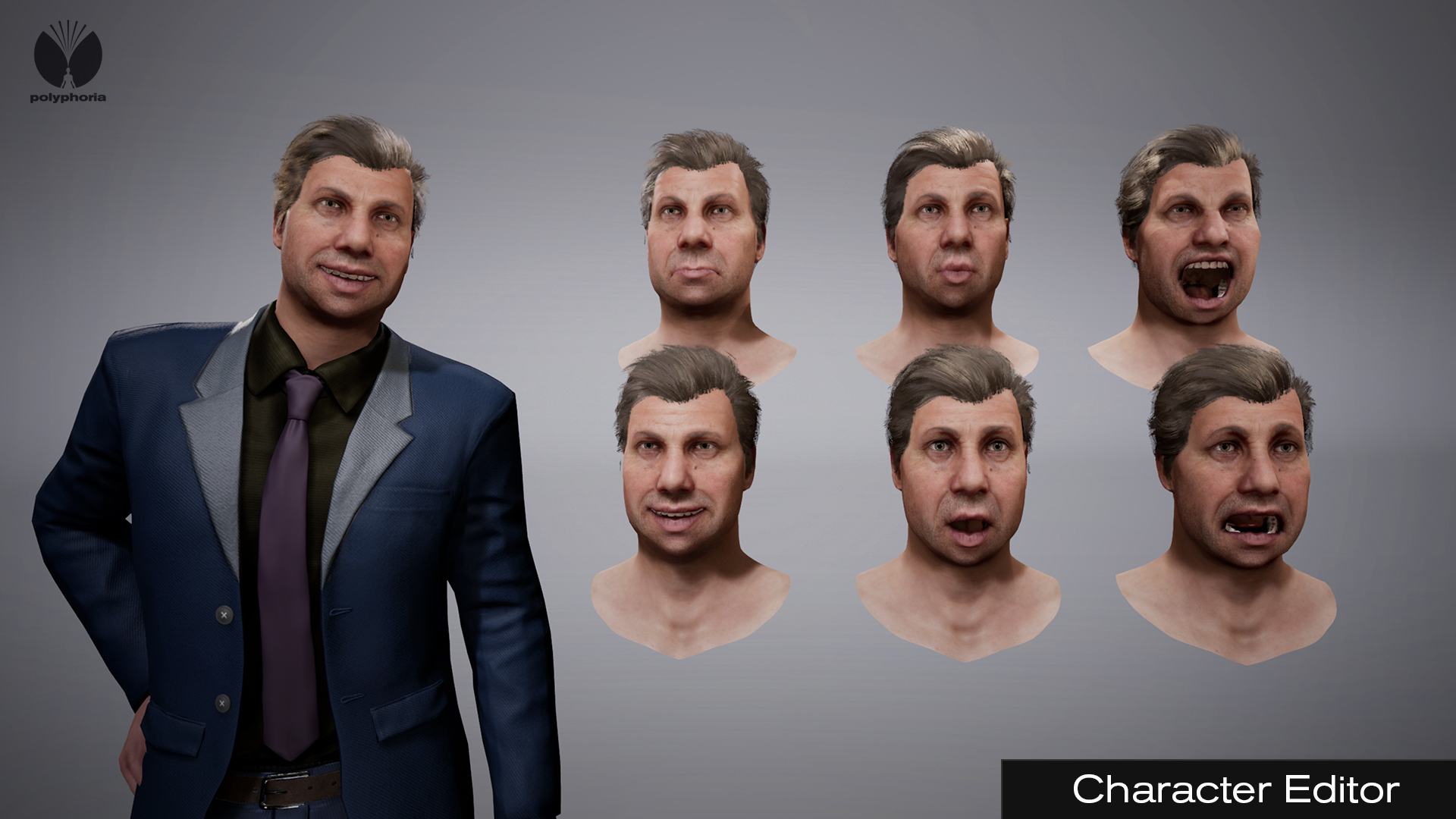 人物角色换装捏脸调整定制创建蓝图 虚幻4 ue4 Character Editor插图10