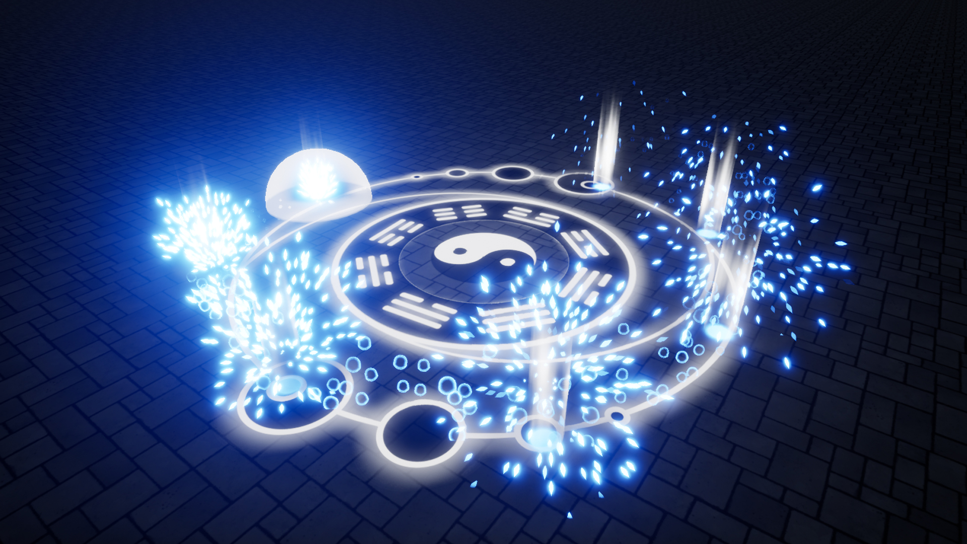 魔法阵 护盾 特效 粒子 虚幻4 UE4 Magic Circles and Shields插图1