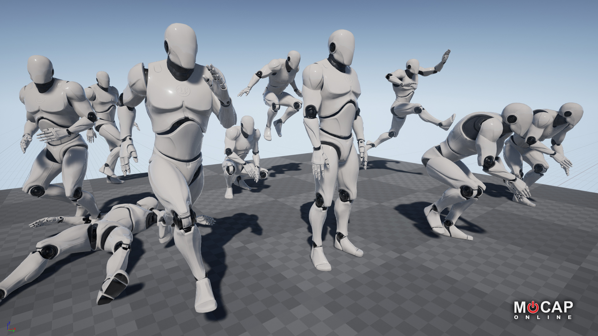 Mobility Pro  MoCap Pack 虚幻4 UE4 移动 跑步 动画 重定向插图1