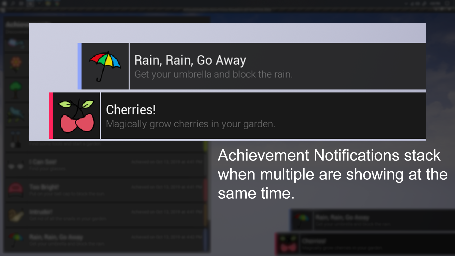 游戏内设置成就解锁系统蓝图 虚幻4 ue4 In Game Achievement插图4