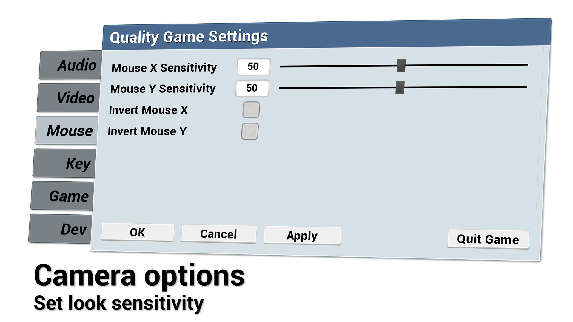 游戏 质量 设置 菜单 蓝图 虚幻4 UE4 Quality Game Settings插图3