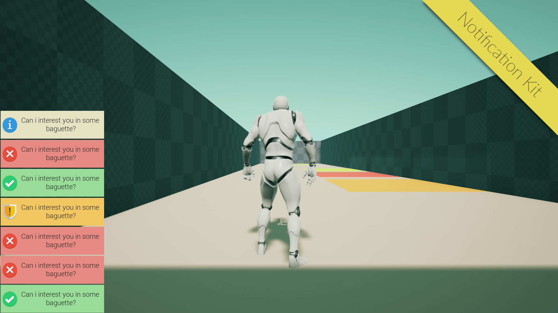 Notification Kit 虚幻4 UE4 通知 提醒 弹窗 UI UMG 界面 蓝图插图2
