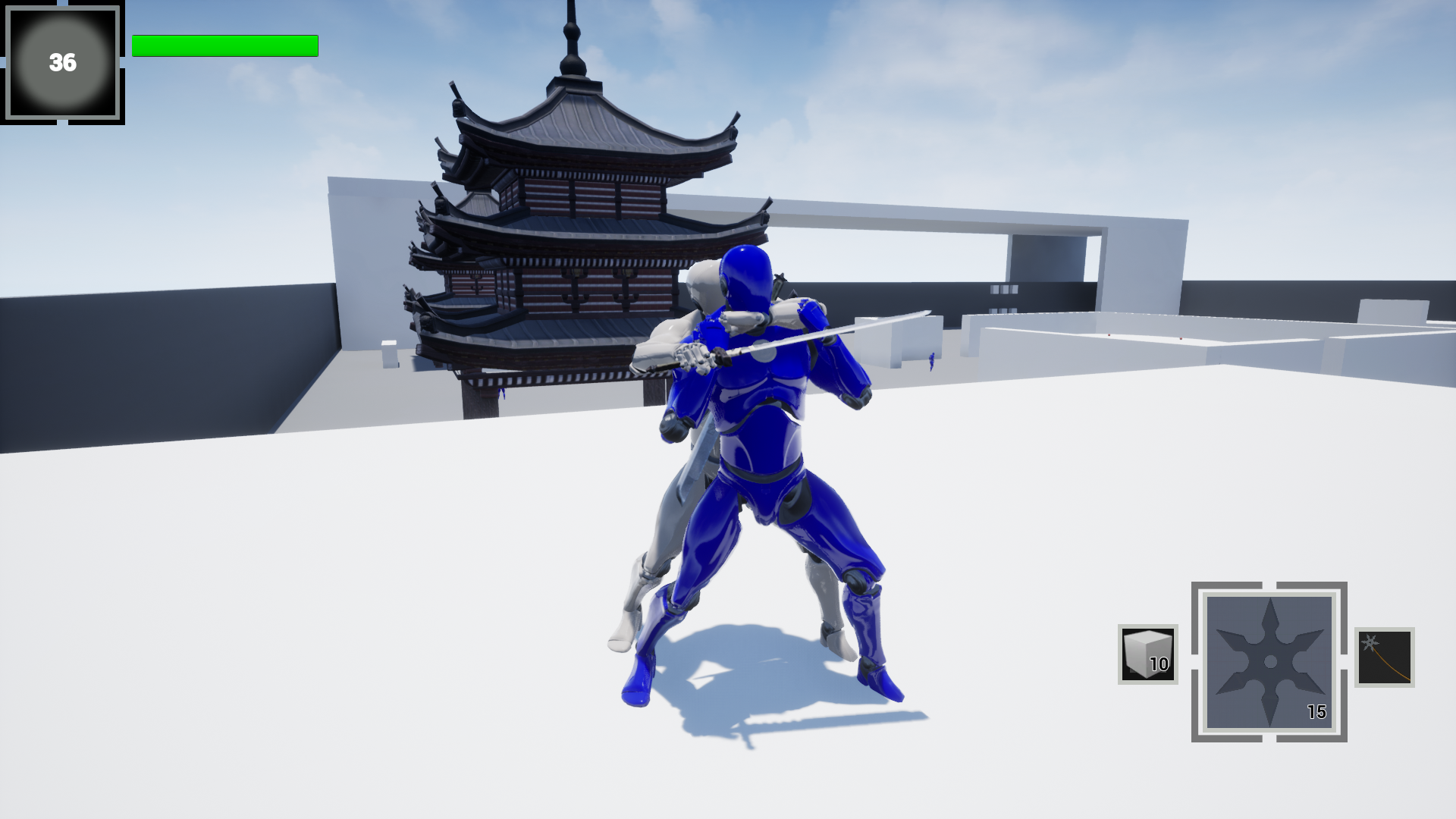 潜行高空弱点暗杀蓝图 虚幻4 ue4 Stealth Ninja Game Mechanics 425 426插图2