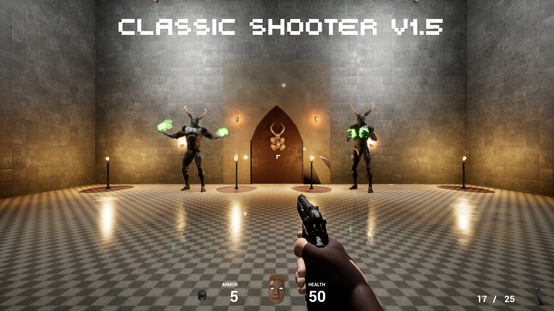 复古 射击 刷图 Boss战 蓝图 模式 虚幻4 UE4 Classic Shooter