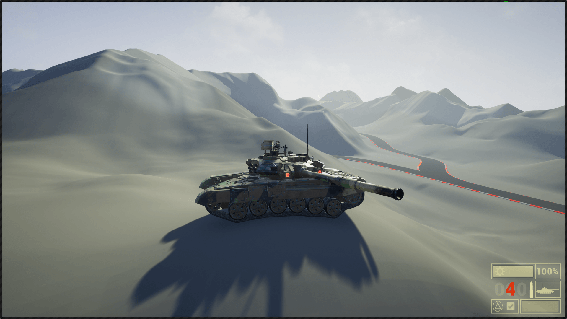 可驾驶 坦克 开火 蓝图 虚幻4 UE4 Driveable Vehicle MBT 90 421插图3