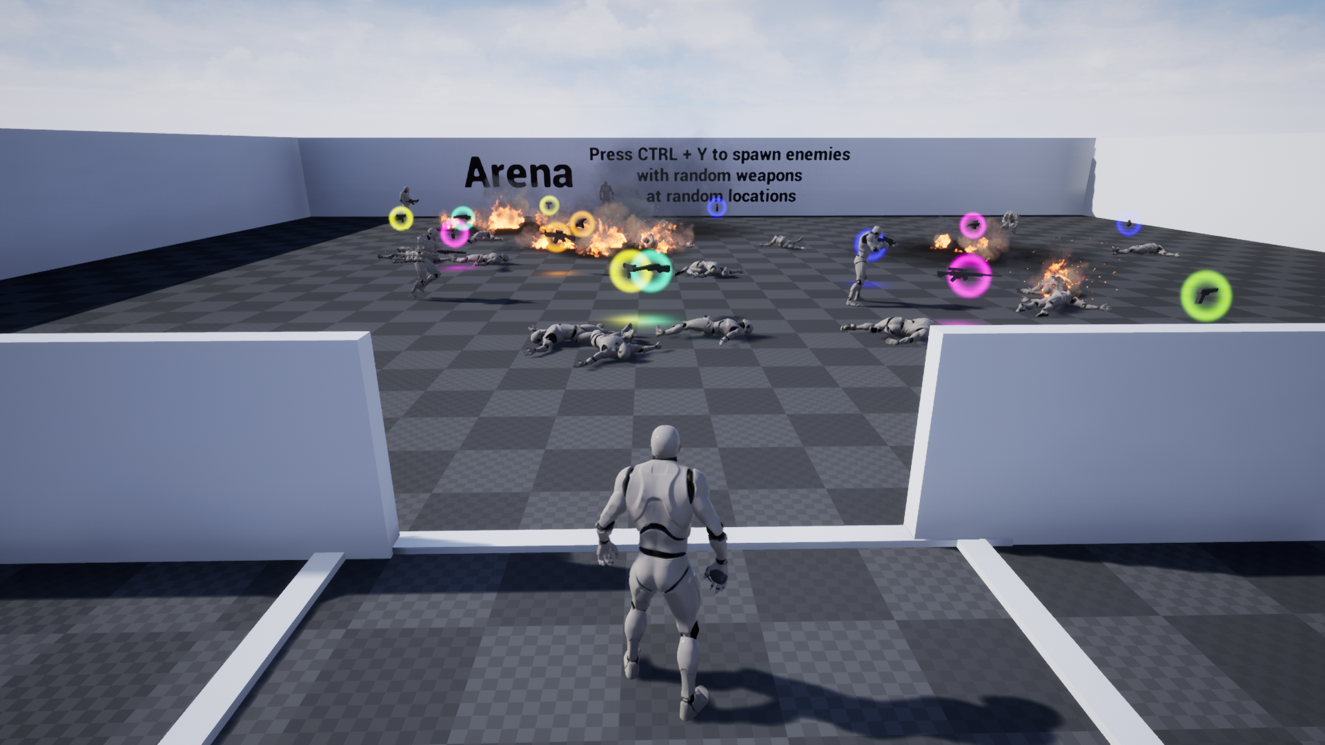 武器拾取战斗蓝图 虚幻4 ue4 Third Person Weapon Combat System 426插图1