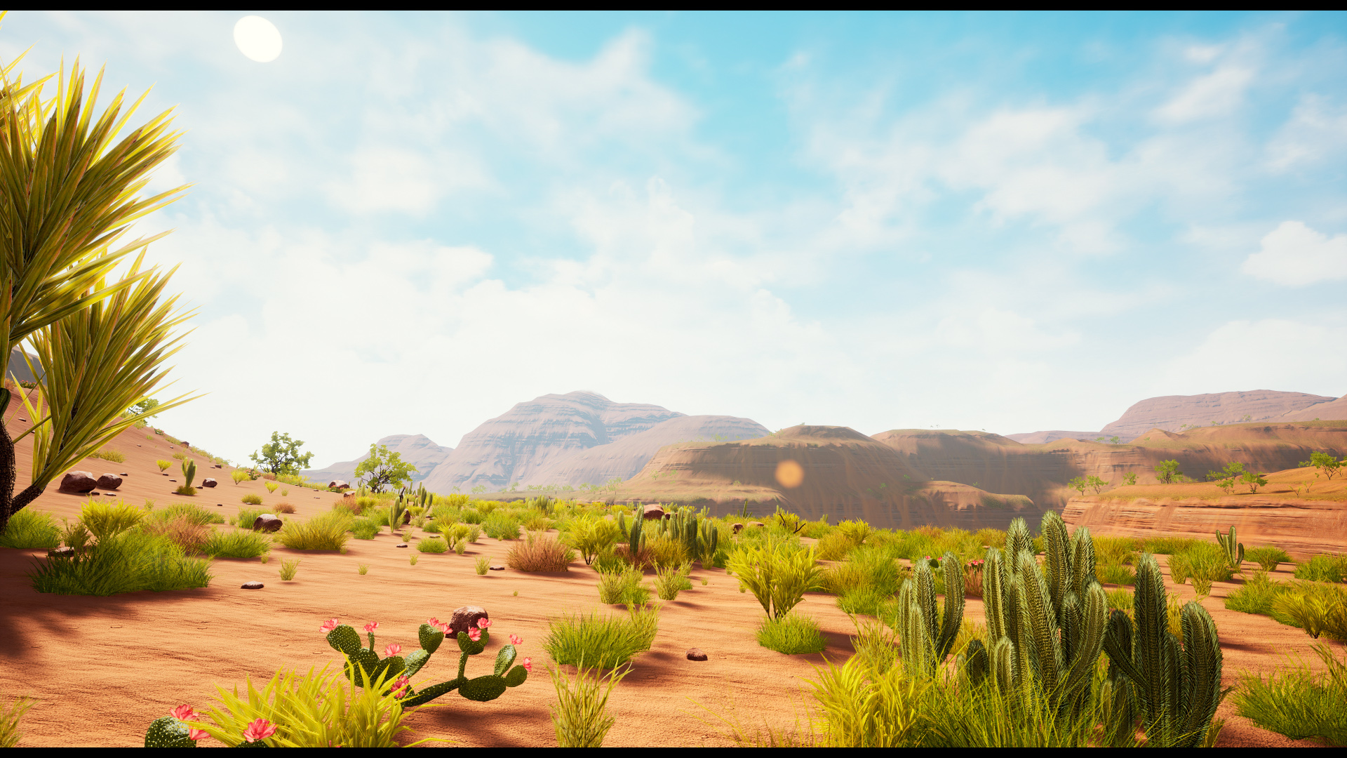 死亡 峡谷 荒漠 地形 环境 虚幻4 UE4 Dead Canyon Landscape