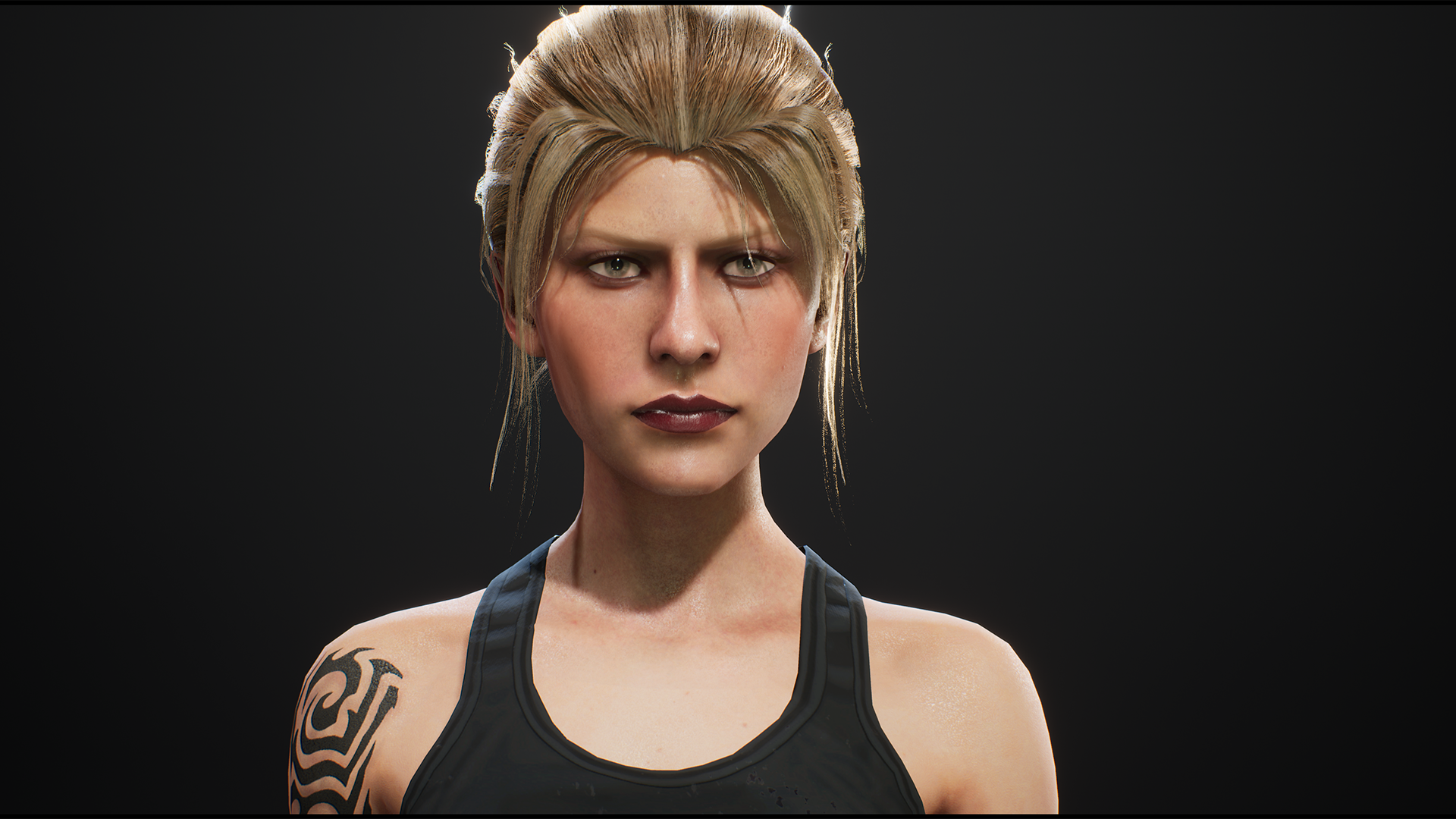 女性角色捏脸蓝图 虚幻4 ue4 Character Customization Female插图3