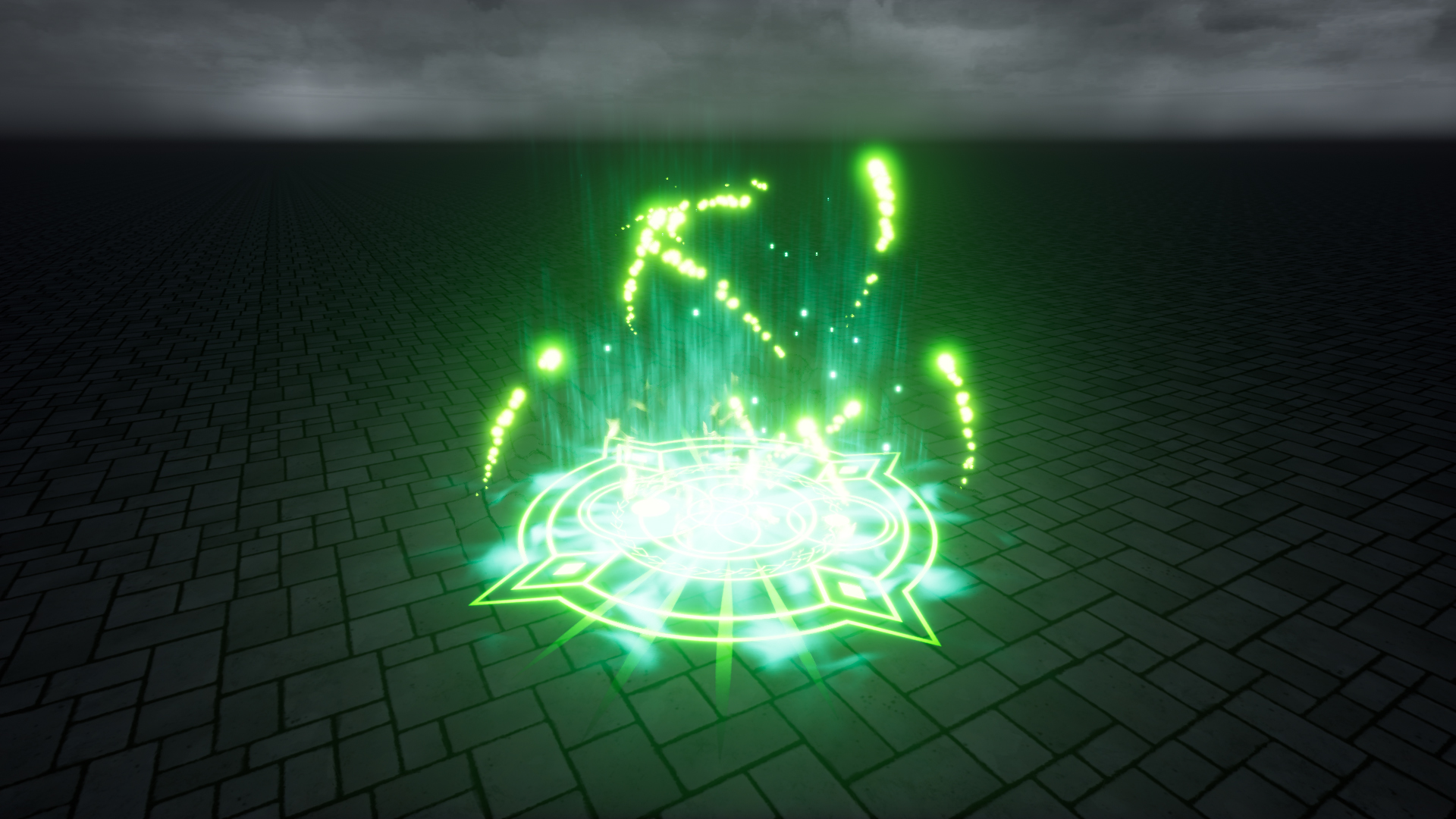 魔法阵 护盾 特效 粒子 虚幻4 UE4 Magic Circles and Shields插图3