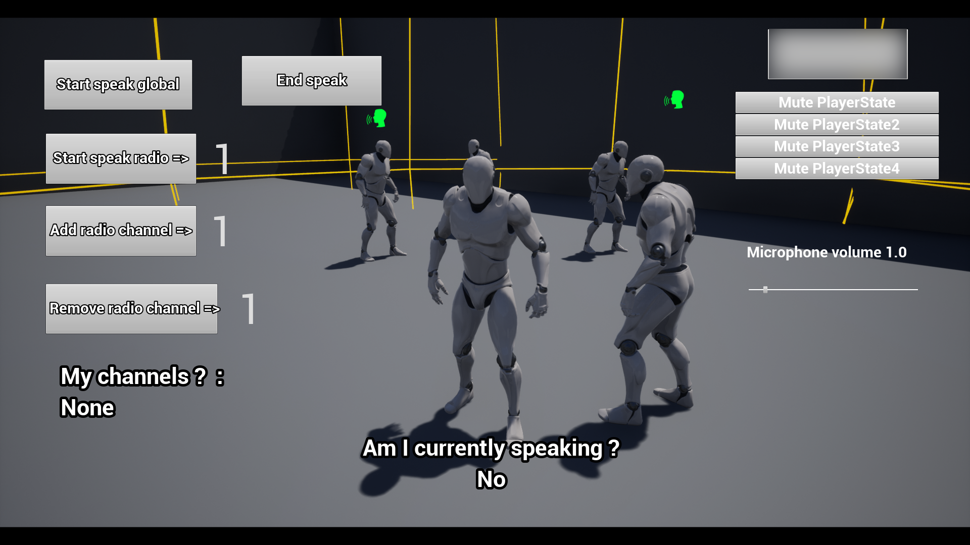 语音聊天创建插件 虚幻4 ue4 Cross-Platform Voice Chat Pro 426