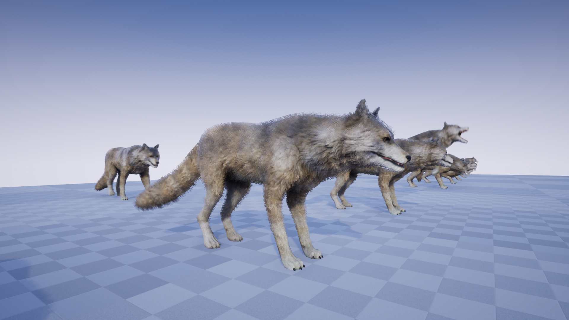 Forest Animals Pack 虚幻4 UE4 森林 动物 动作包 鹿 狐狸 兔子插图3