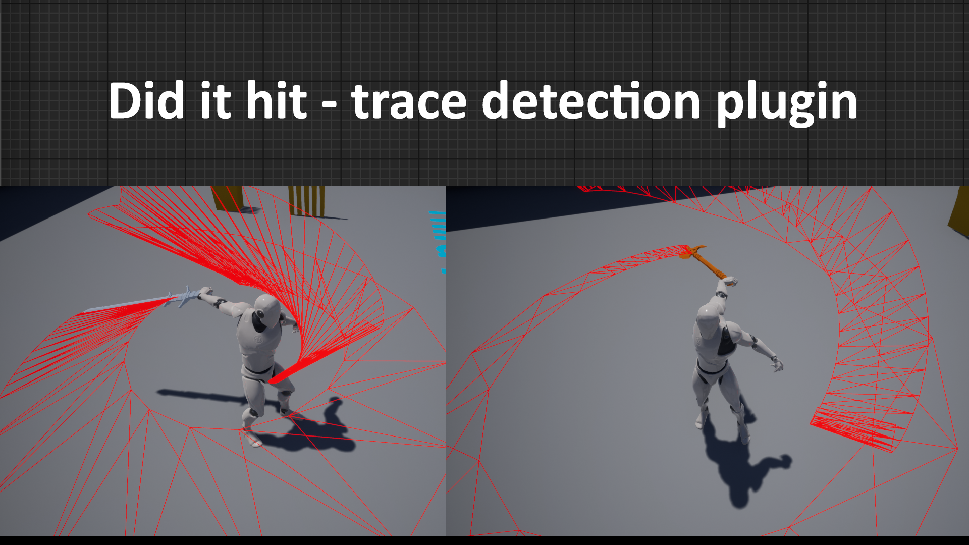 命中检测插件 虚幻4 ue4 Did it hit Trace Detection Plugin 427