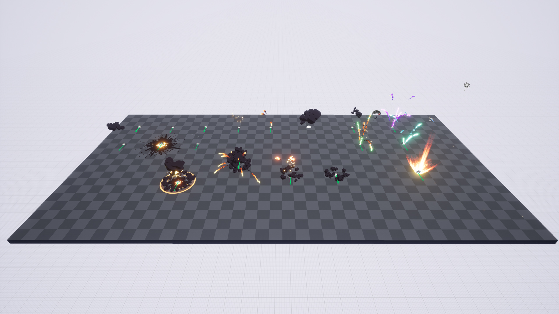 Cartoony Impact – Stylized Particle Simulation #1 虚幻4 UE4 卡通 爆炸 烟花 粒子 特效插图3