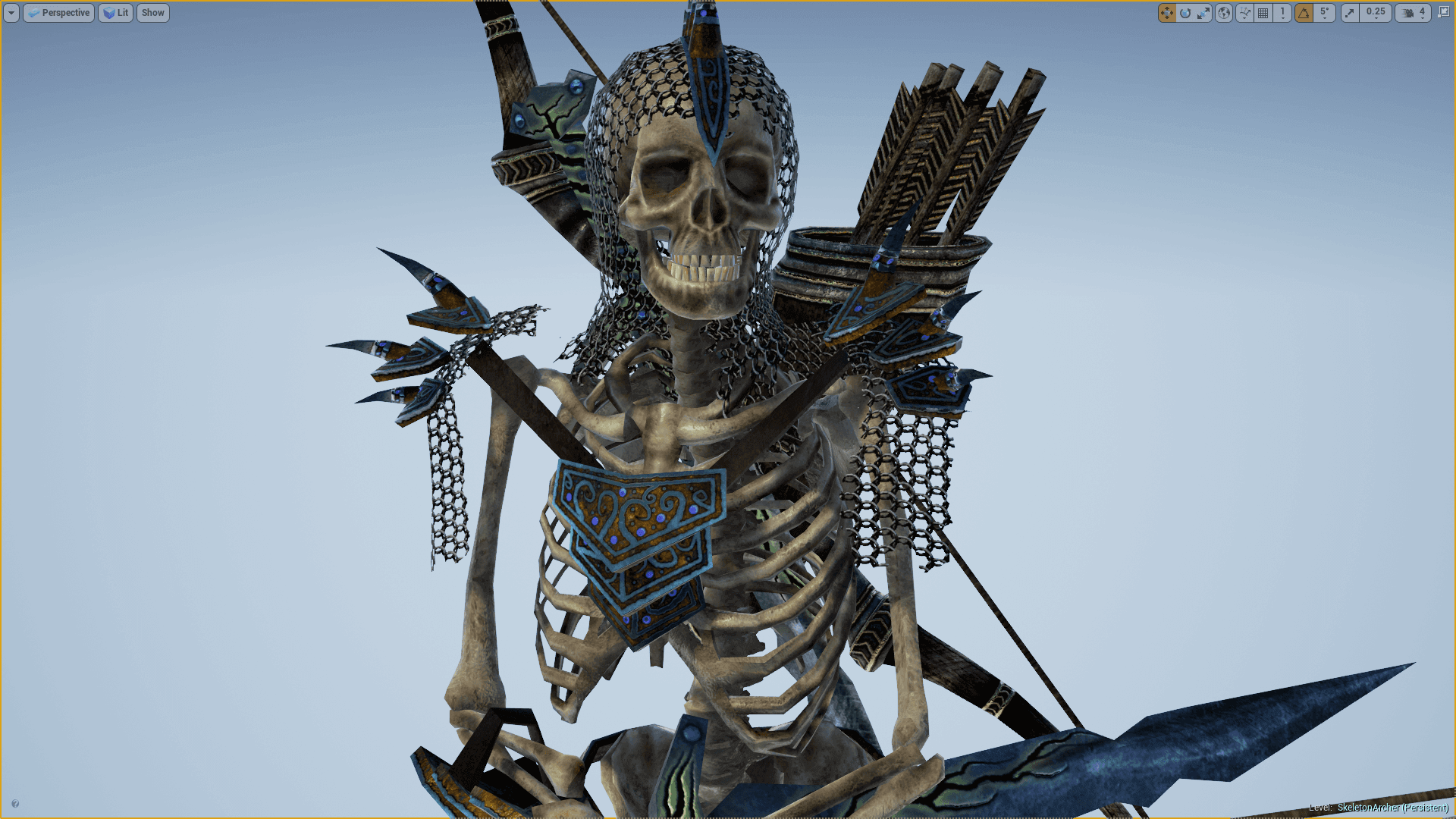 骷髅 士兵 亡灵 军队 角色 动画 虚幻4 UE4 Skeleton Army