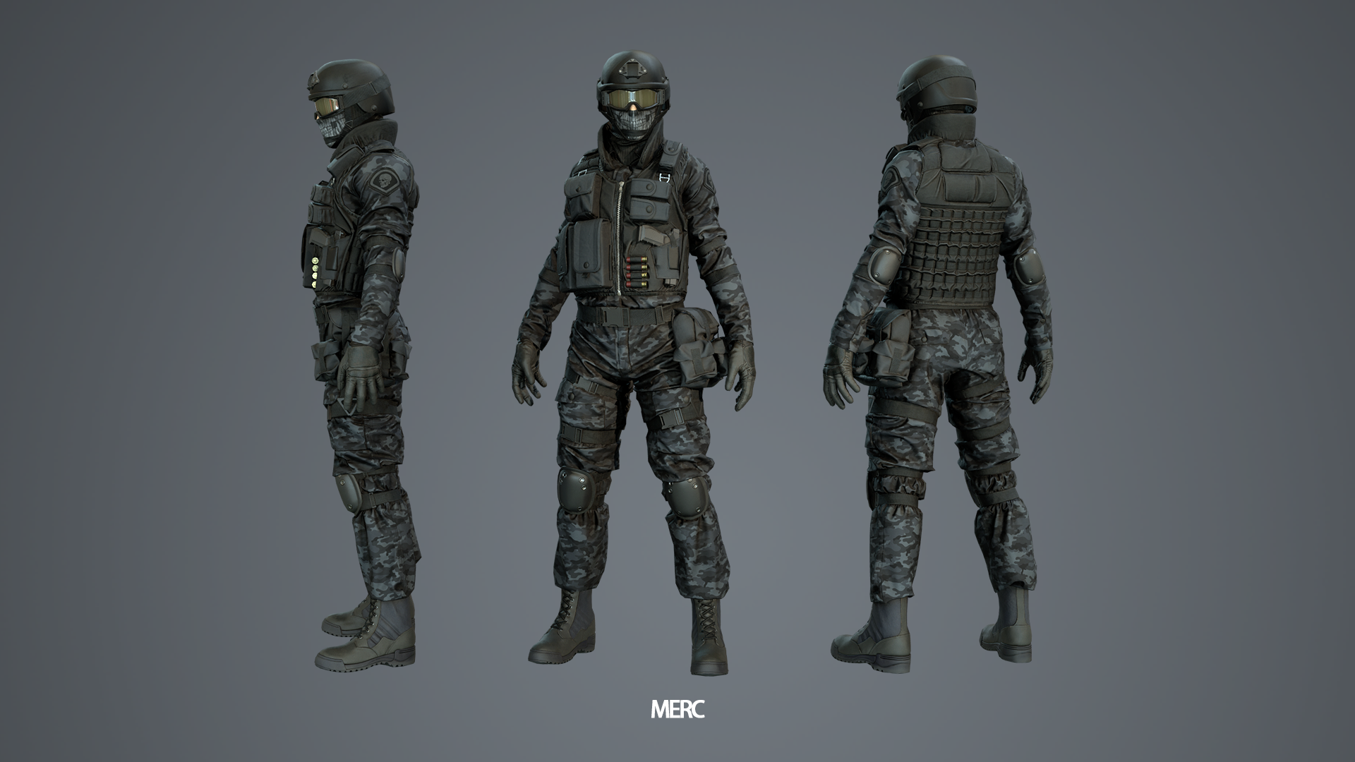 军队士兵角色重定向 虚幻ue4 Assault Character Pack Remastered插图3