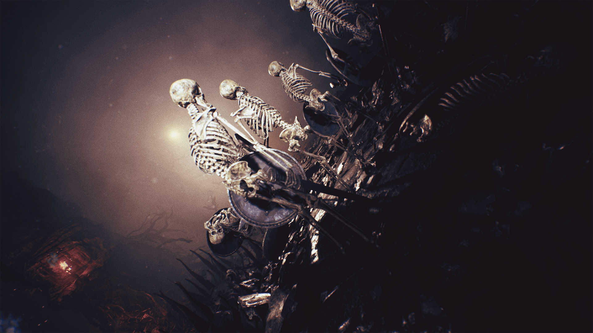 高质量骷髅亡灵士兵角色含动画 虚幻4 ue4 Skeleton Lightweight插图7