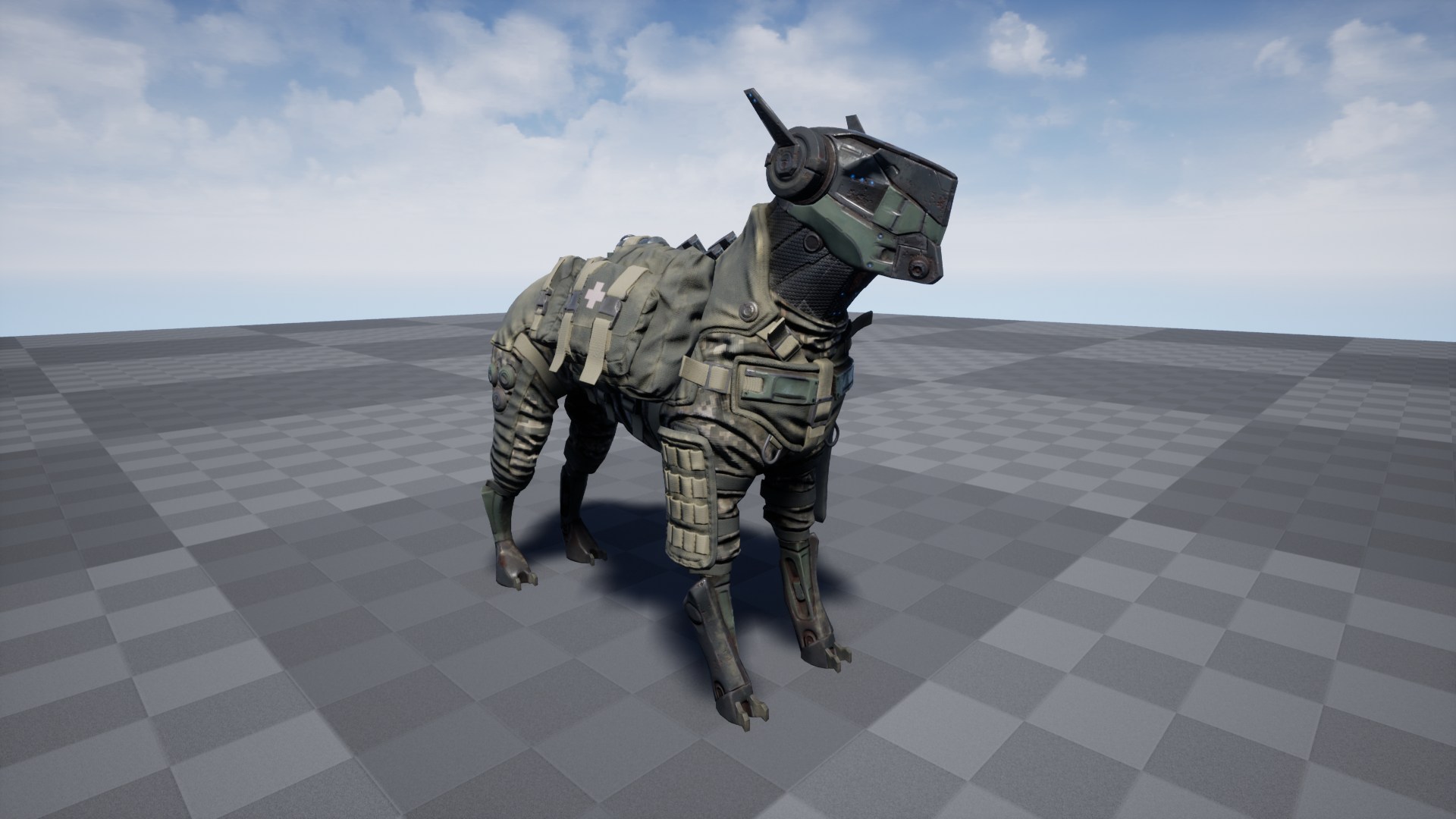 机械 武装 战士 科幻 角色 动画 虚幻4 UE4 Elite Soldiers插图1