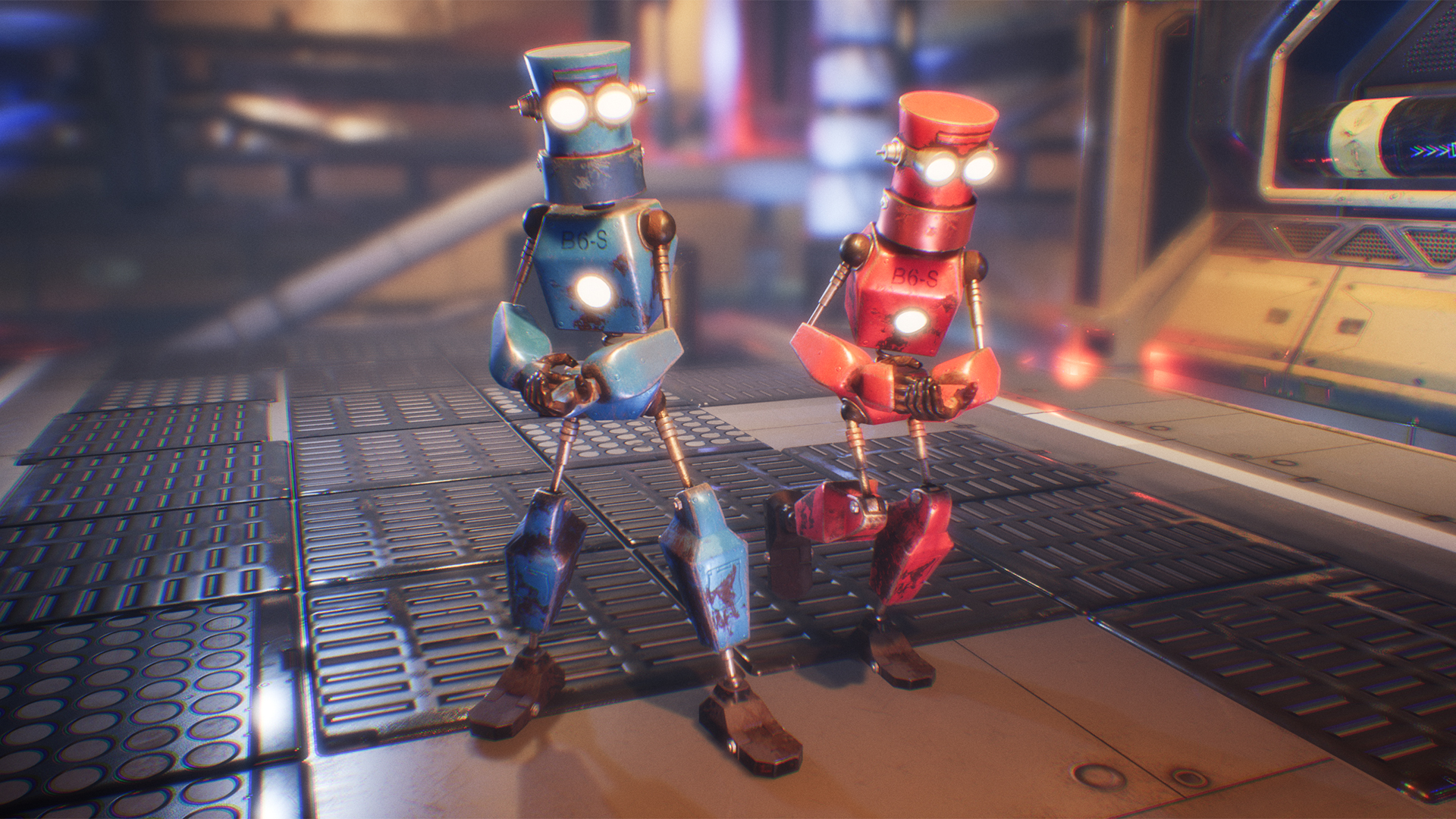 可爱搞笑工业机器人士兵游戏角色重定向 虚幻4 ue4 Funny Robot