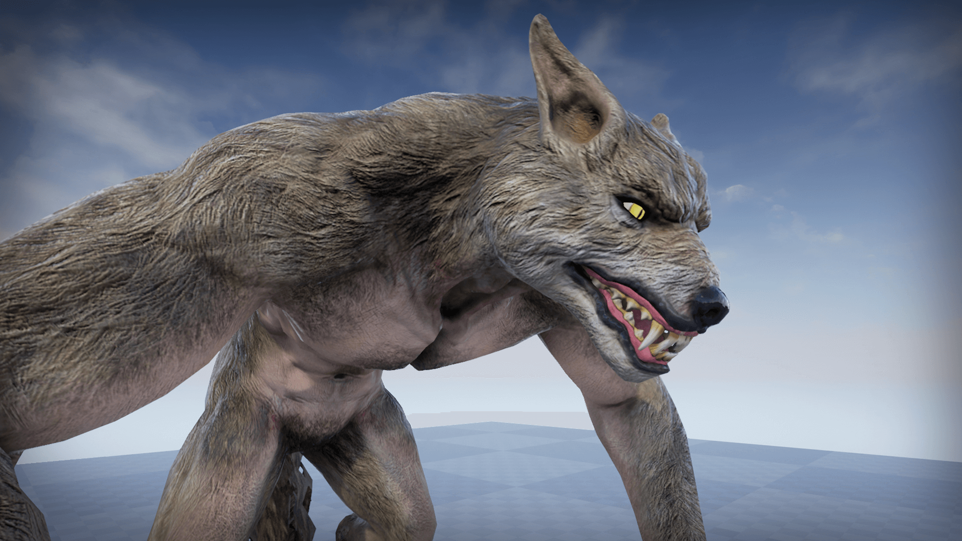 Werewolf 虚幻4 UE4 游戏引擎 狼人 角色 动作