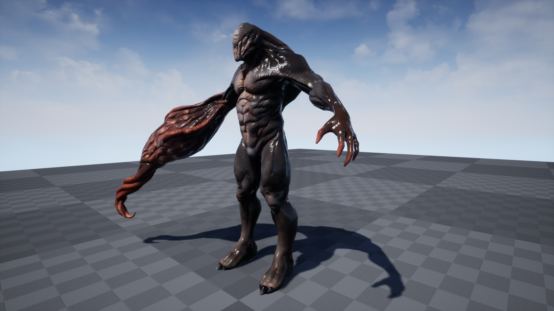 变异体 生物 怪物 角色 动画 虚幻4 UE4 Creature Mutant插图1