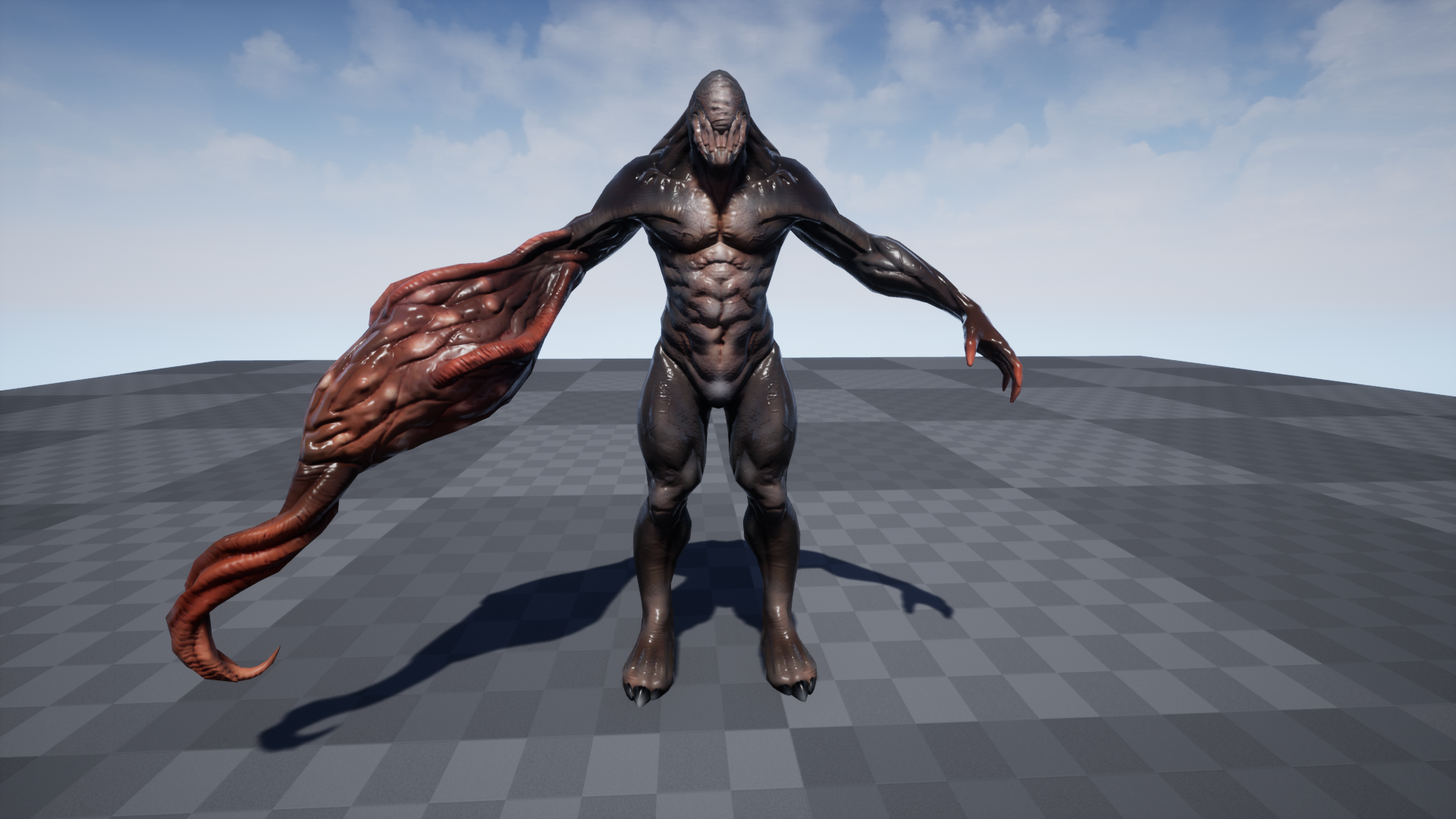 变异体 生物 怪物 角色 动画 虚幻4 UE4 Creature Mutant