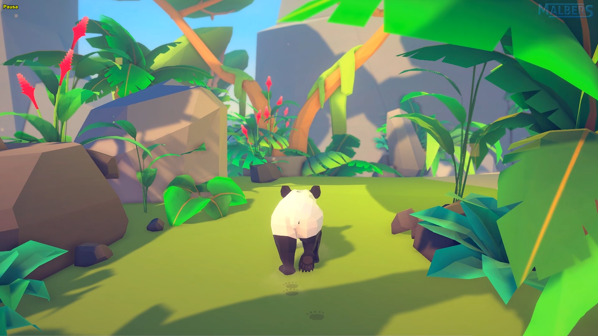 低模卡通熊猫棕熊北极熊游戏角色含动画 虚幻4 ue4 Poly Art Bear插图7