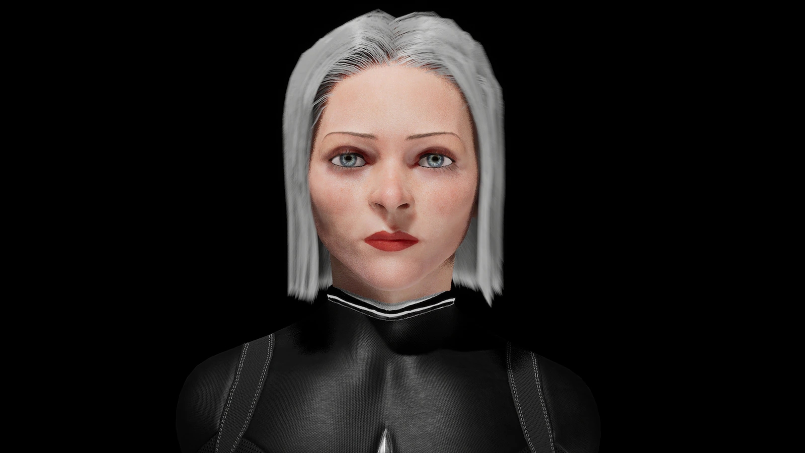 科幻紧身衣皮衣女刺客游戏角色重定向 虚幻4 ue4 Modern Assassin插图5