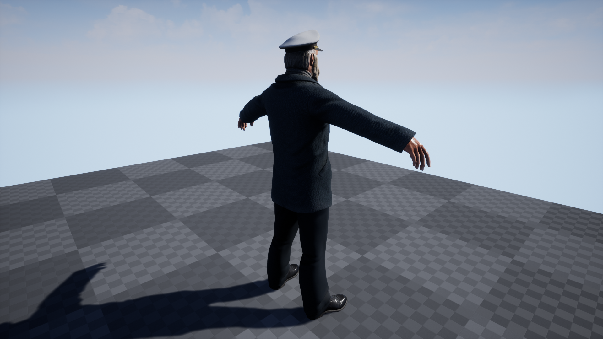 海军船长舰长游戏角色含动画 虚幻4 ue4 Character Captain插图4