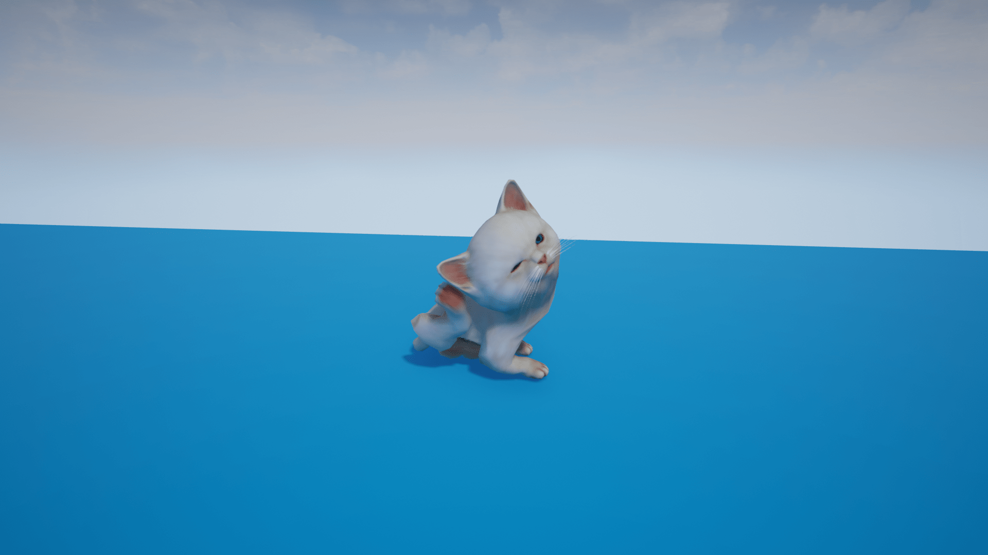 可爱 小巧 小猫 花斑 橘猫 角色 动画 虚幻4 UE4 Cute Kitten插图3