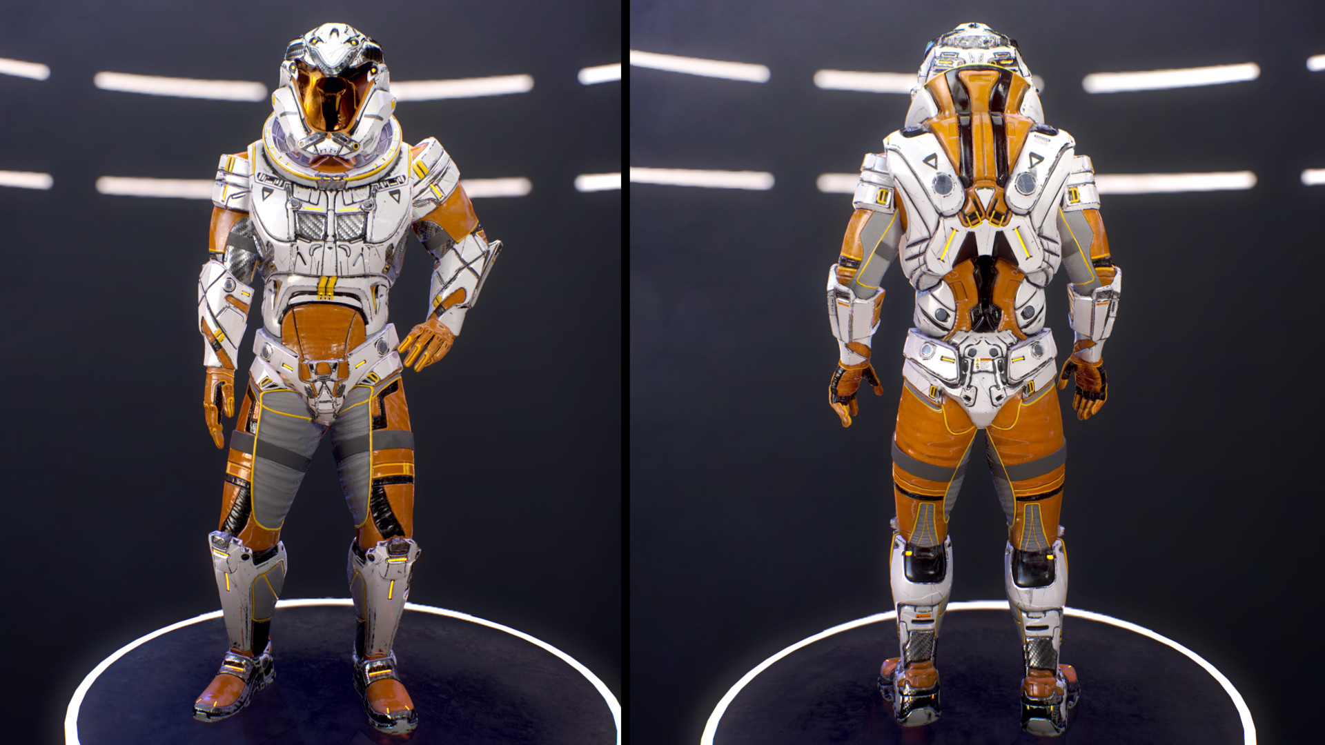 科幻 未来 士兵 宇航服 角色 重定向 虚幻4 UE4 Sci Fi Armor 7插图2