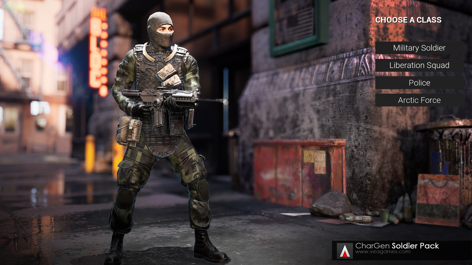 反恐 部队 士兵 角色 虚幻4 UE4 CharGen Counter Terrorists插图1