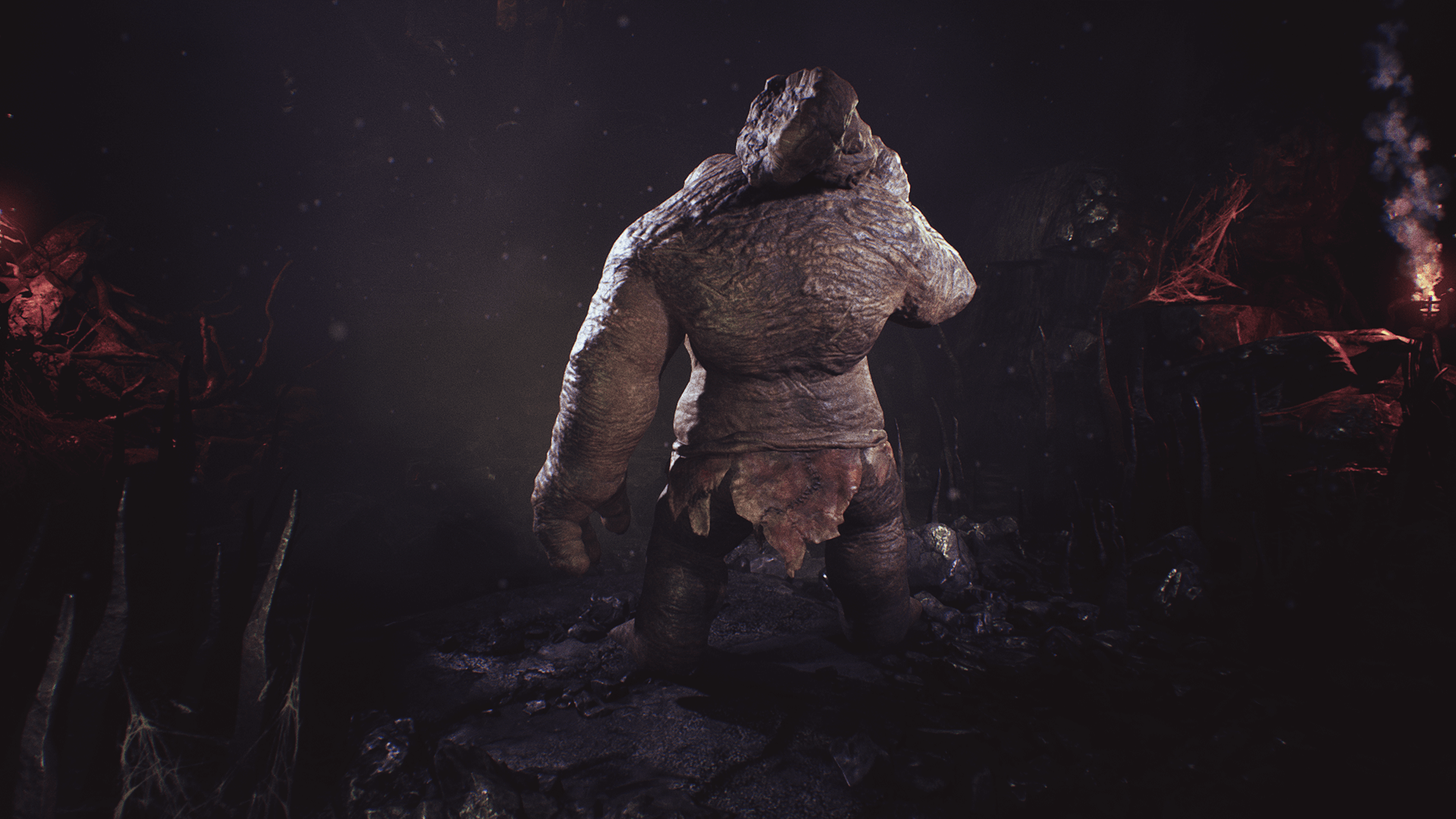 笨重巨魔怪物反派角色含动画 虚幻4 ue4 Cave Troll Lightweight插图2