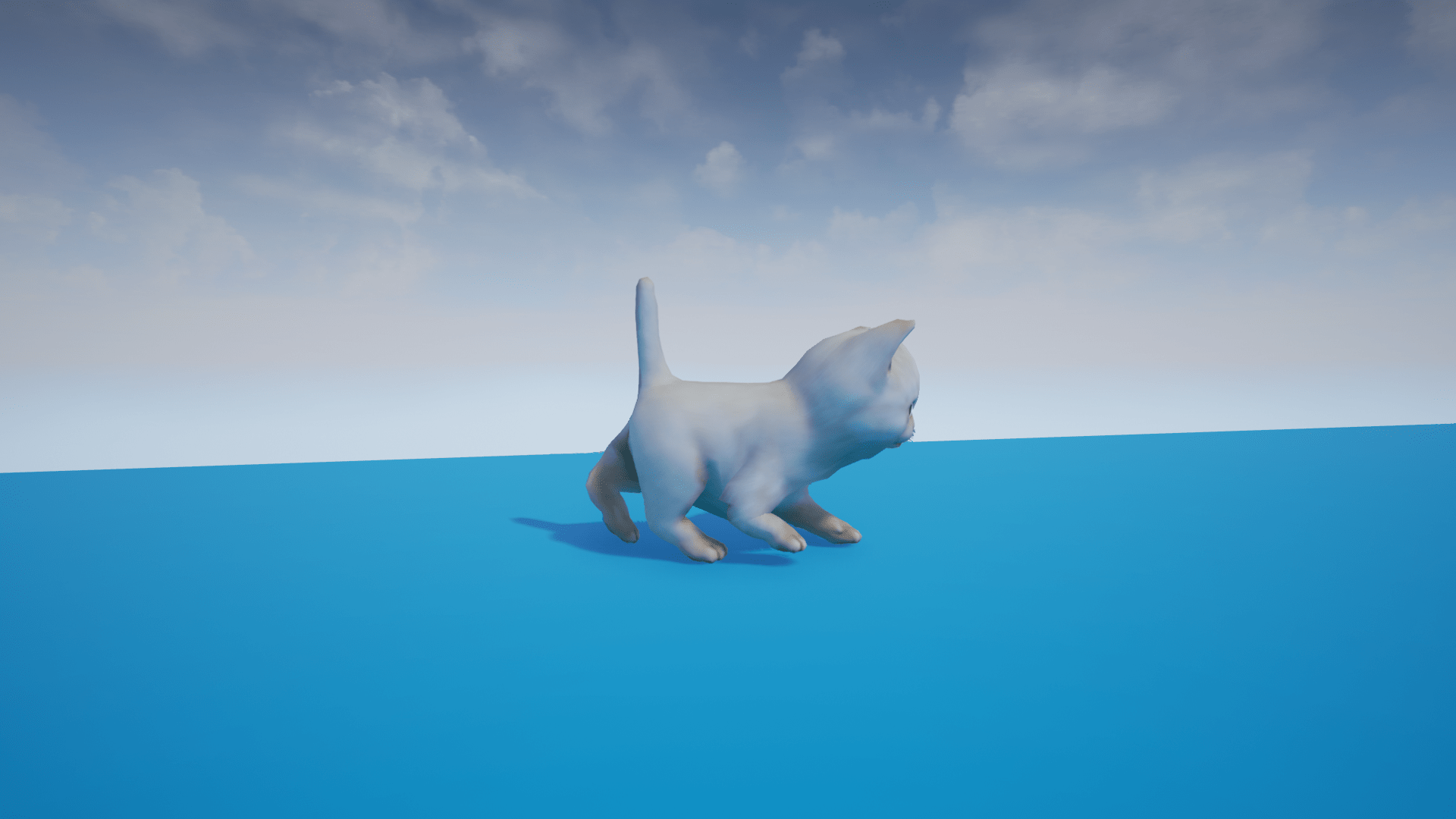 可爱 小巧 小猫 花斑 橘猫 角色 动画 虚幻4 UE4 Cute Kitten插图2