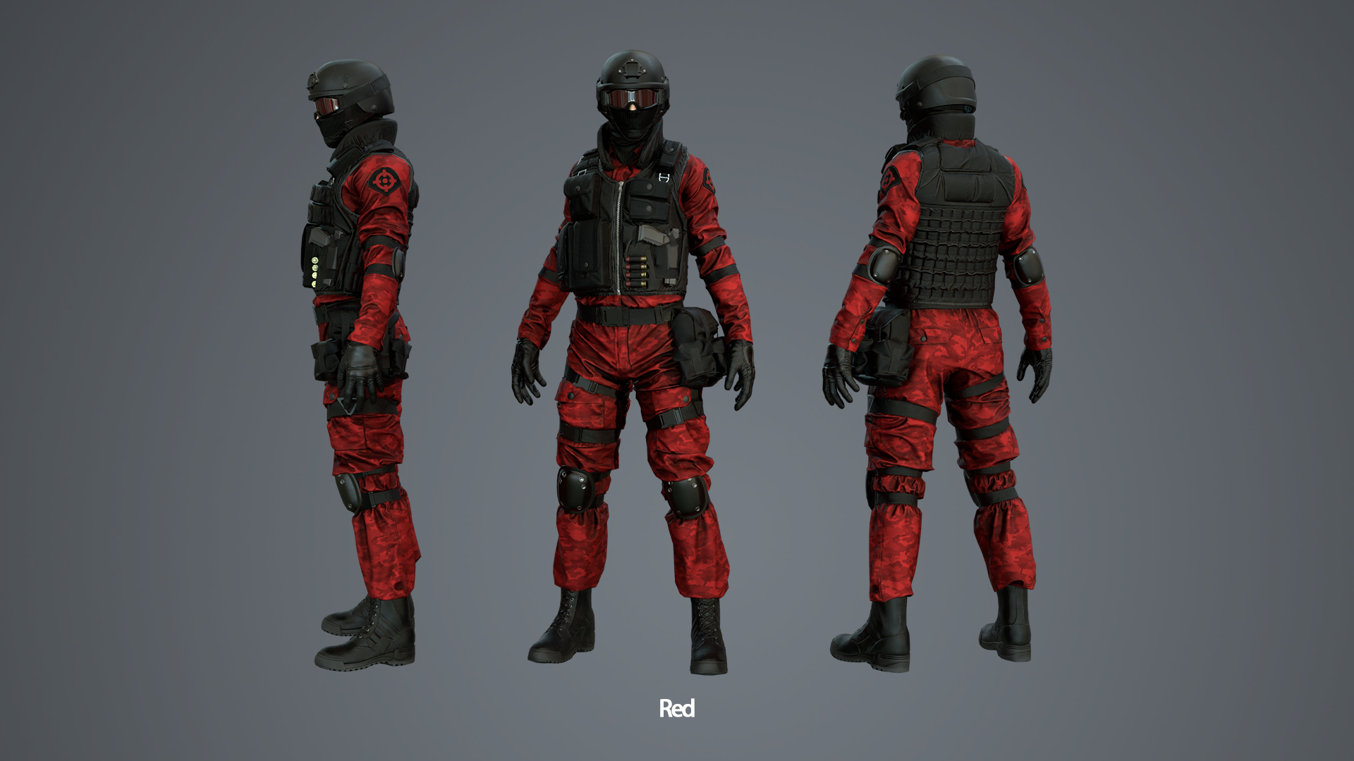 军队士兵角色重定向 虚幻ue4 Assault Character Pack Remastered插图6