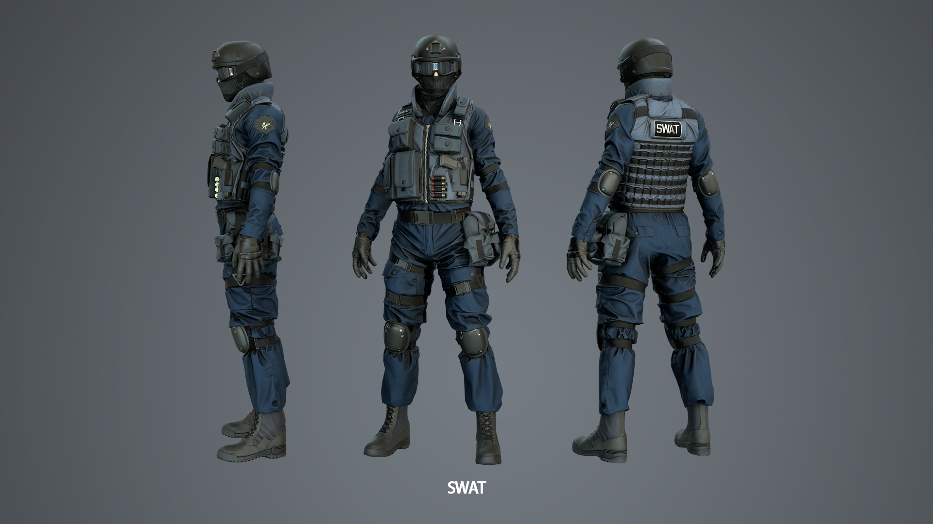 军队士兵角色重定向 虚幻ue4 Assault Character Pack Remastered插图1