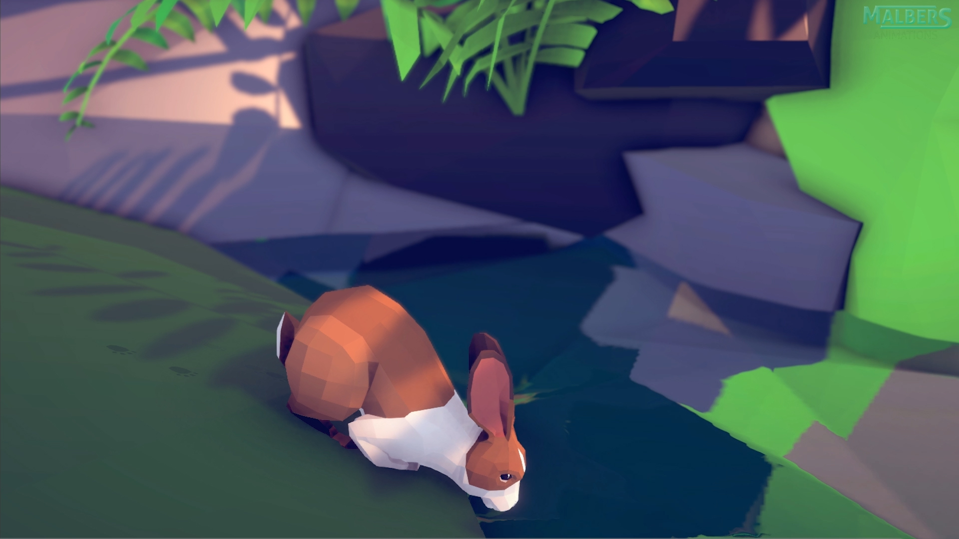 低模卡通兔子动物角色含动画 虚幻4 ue4 Poly Art Rabbits插图7