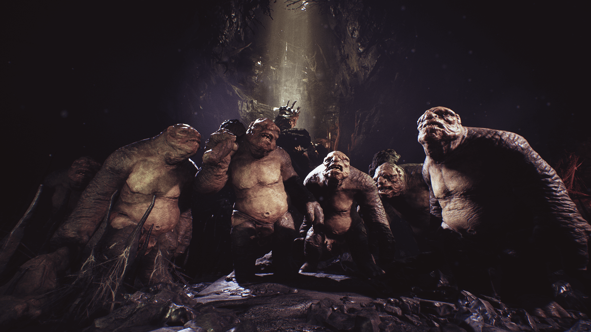 笨重巨魔怪物反派角色含动画 虚幻4 ue4 Cave Troll Lightweight插图5