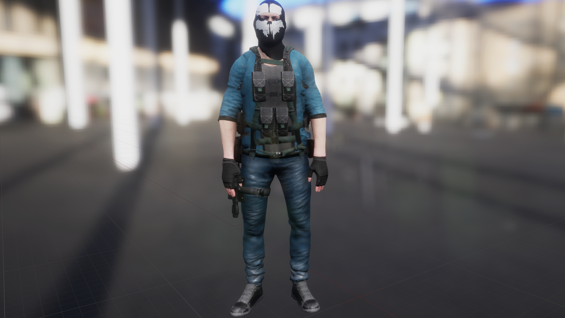 强盗土匪恐怖分子角色 虚幻4 ue4 Character Military Bandit 2插图2