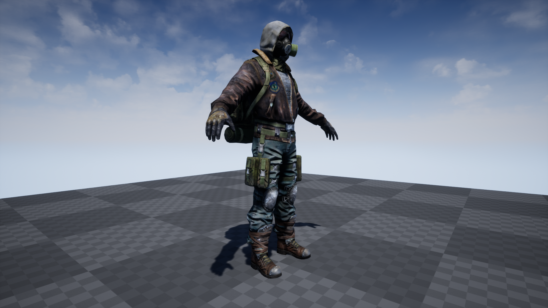 末日 生存 角色 重定向 虚幻4 UE4 Post Apocalyptic Character插图1